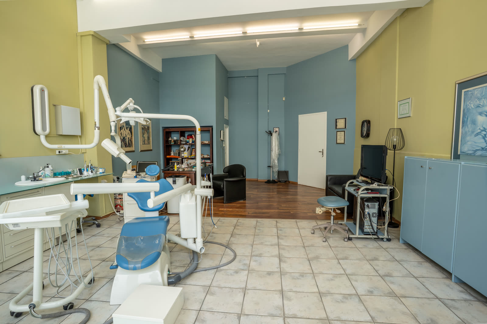 Γενική άποψη του χώρου θεραπείας